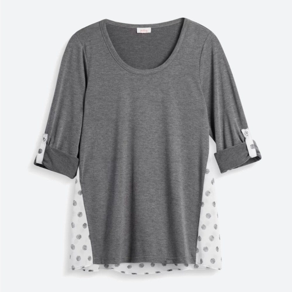 Pixley Dido Mixed Print Knit Top